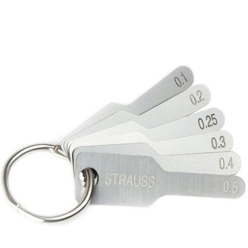 Magic Strip Interproximal Reduction IPR Gauge Keys - Strauss Diamond - GoldenDent